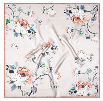 Print 100% Silk Scarf factory